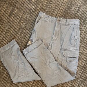 RedHead Light Gray Cargo Pants for Men
